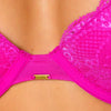 Rough & Tumble Lace Demi Bra - BeMe NYC