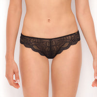 Rough & Tumble Lace Front Thong - BeMe NYC