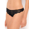 Rough & Tumble Lace Front Thong - BeMe NYC